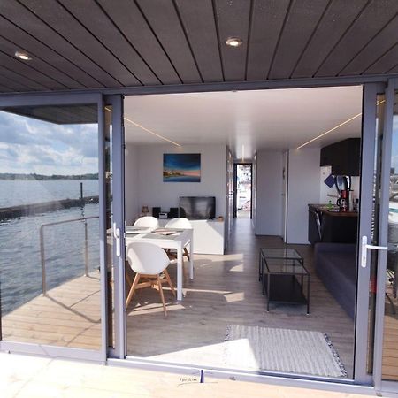 Hotel Hausboot Fjord Nordstern Mit Dachterrasse In Szlezwik Zewnętrze zdjęcie