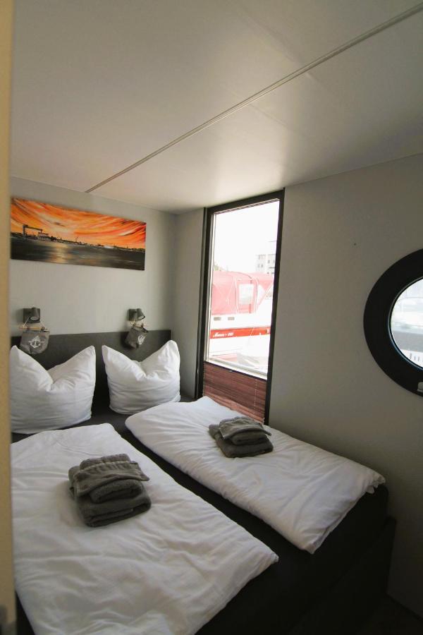 Hotel Hausboot Fjord Nordstern Mit Dachterrasse In Szlezwik Zewnętrze zdjęcie